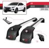 accessorypart Compatible with Kia XCeed (CD) 2019-2026 ACE-2 Model Car Roof Rack Cross Bar Gray Aluminium 2 Bars view 3