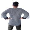 THE MEDIEVALS chainmail Haubergeon Half Sleeve Shirt Mild Steel 10 MM ID Butted Ring view 3