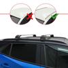 accessorypart Compatible with Peugeot 2008 2020-2023 Cross Bar ACE-2 Roof Racks Car Top Luggage Carrier Rails Grey view 2