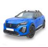 accessorypart Compatible with Peugeot 2008 2020-2023 Cross Bar ACE-2 Roof Racks Car Top Luggage Carrier Rails Grey view 3