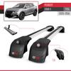accessorypart Compatible with Peugeot 2008 2020-2023 Cross Bar ACE-2 Roof Racks Car Top Luggage Carrier Rails Grey view 4