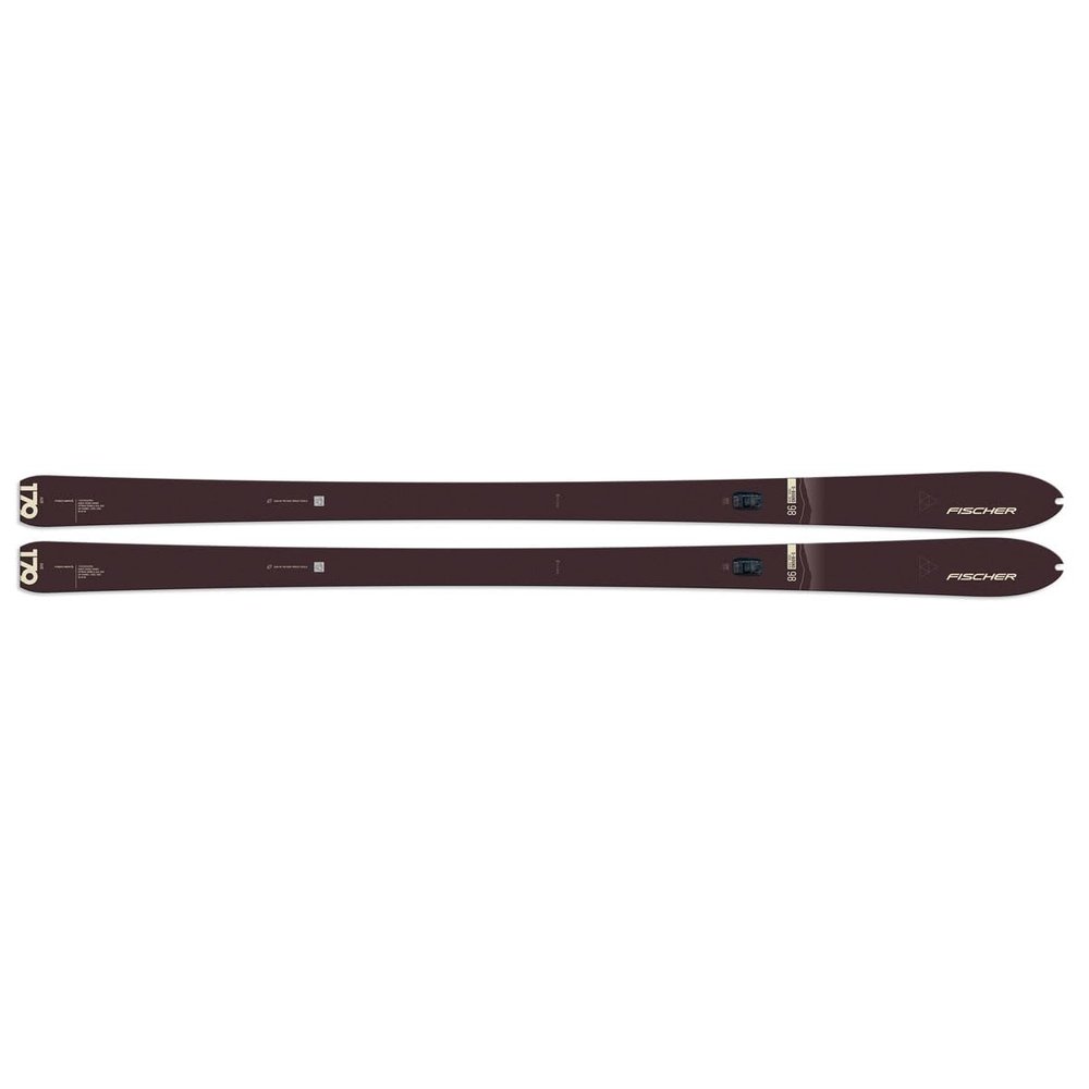 FISCHER Adult Sbound 98 Crown/Dual Skin Xtralite Adventure Series Lightweight Nordic Skis Without Bindings, 159