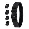 Dotacty 2" Police Duty Belts Law Enforcement Security Officer Tactical Utility Belt w/Loop Lining 4 Keepers L view 1