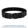 Dotacty 2" Police Duty Belts Law Enforcement Security Officer Tactical Utility Belt w/Loop Lining 4 Keepers L view 2