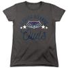 Florida Atlantic University Official Owls Women's T Shirt, Charcoal, X-Large view 1