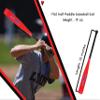 Flat Half Paddle 33 Inch Baseball & Softball bat in Maple Wood 19Oz view 2
