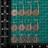 Dr.Fish 100 Pack Baitholder Hooks, Freshwater Fishing Hooks Gold, Offset, for Walleye Rigs, Crawler Harness, Trout/Bass/Crappie/Blugill/Panfish 3/0 view 2