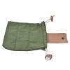 Kuuleyn Foraging Bag,Foraging Pouch,Outdoor Camping Foraging Pouch Collapsible PU Leather Canvas Mushroom Foraging Bag for Hiking Camping Hunting view 3