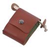 Kuuleyn Foraging Bag,Foraging Pouch,Outdoor Camping Foraging Pouch Collapsible PU Leather Canvas Mushroom Foraging Bag for Hiking Camping Hunting view 4
