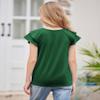 Arshiner Girls Fashion T Shirts Green Shirt for Kids Shirts for Teens Girls 7-8 Years view 4