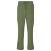 M&M SCRUBS Women's Stretch Scrub Set - Cool V-Neck Top & Cargo Pant, Breathable Moisture Wicking Medical Uniform (Olive, Small) view 4