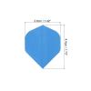 PATIKIL Extra Thick Standard Dart Flights, 15 Pack Durable Flights for Enhanced Performance, Blue view 2