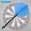 PATIKIL Extra Thick Standard Dart Flights, 15 Pack Durable Flights for Enhanced Performance, Blue view 4