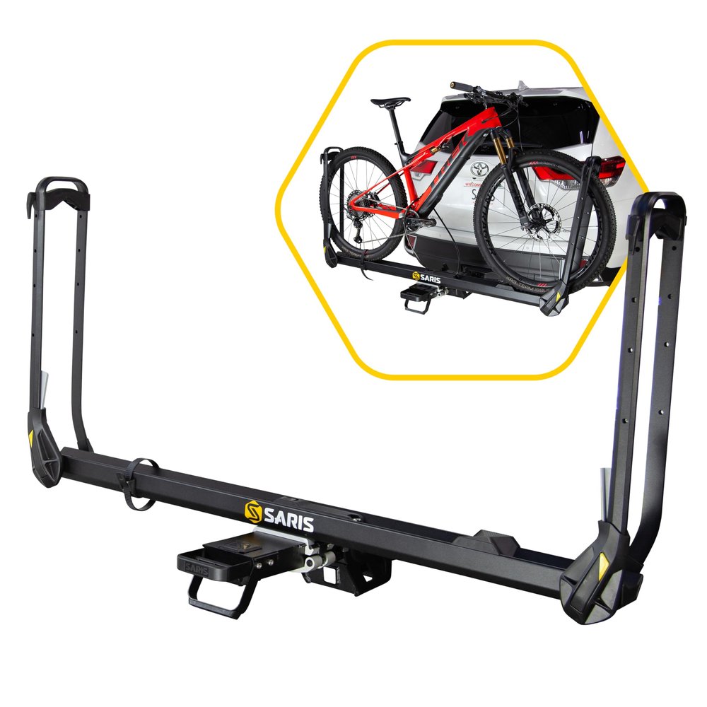 Saris MHS Bike Carrier Modular Hitch System for Cars, Trucks and SUVs, Precision Machined Aluminum Bike Rack