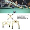 PAOORTS 3PCS Pool Bridge Head, Reusable Aluminium Alloy Billiard Cu e Bridge Head,Billiards Pool Cu e Accessory for Billiard Pool Cu e Stick view 2