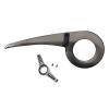 lamphle 1 Set Bike Chain Guard 40 T to 46 T, Universal Non-deformable Plastic Bike Chain Cover Protector Sprocket Cover Smooth Edge Easy to Install Bike Supplies Clear Black view 1