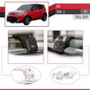 apline Compatible with Kia Soul 2 (PS) 2014-2019 ACE-2 Model Car Roof Rack Cross Bar Gray Aluminium 2 Bars view 4
