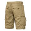 3 Inch Running Shorts Men Mesh Shorts Regular Fit Cotton Elastic Waist Multi Pocket Cargo Shorts Outdoor Fashion Work Utility Tooling Short Black Linen Shorts Men 7 Inch Yellow 4X view 4