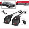 apline Compatible with Renault Megane 4 (KFB) Grandtour 2016-2024 ACE-2 Type Car Roof Rack Cross Bar Grey Aluminium Bars view 3