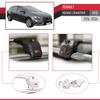 apline Compatible with Renault Megane 4 (KFB) Grandtour 2016-2024 ACE-2 Type Car Roof Rack Cross Bar Grey Aluminium Bars view 4