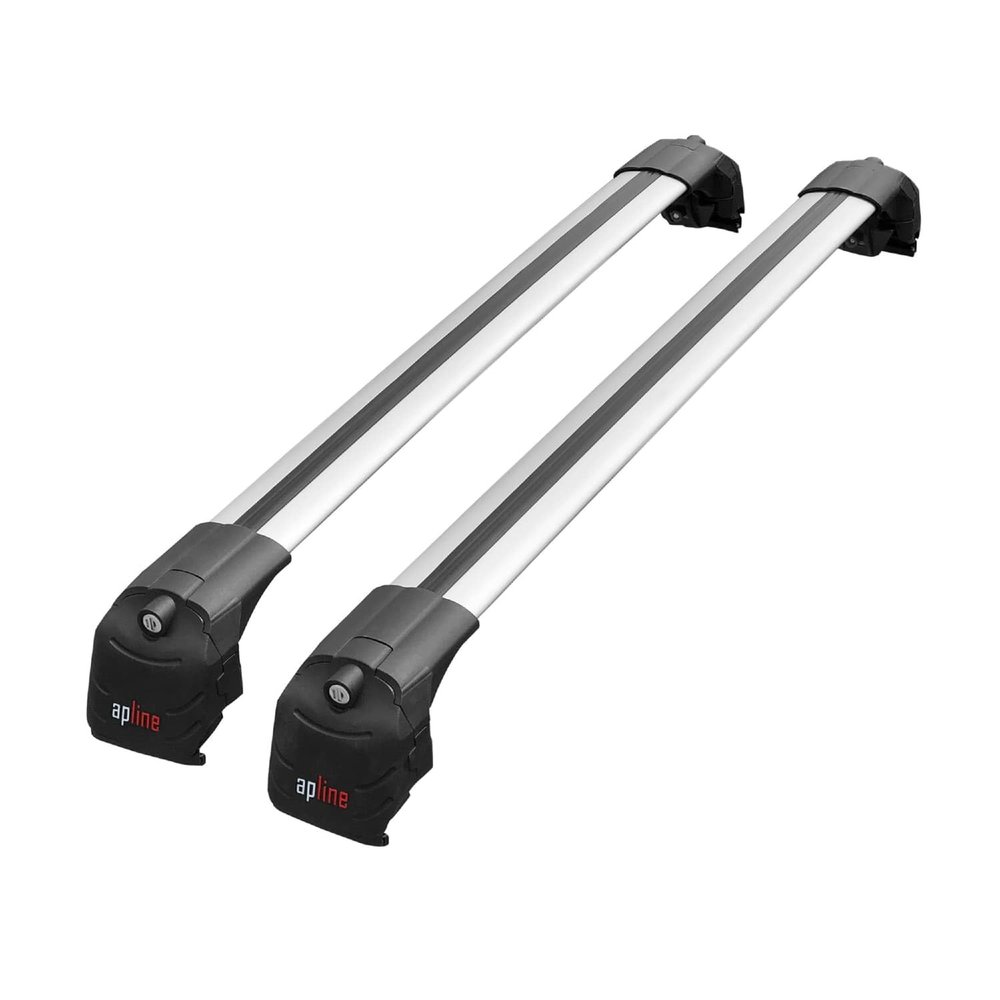 apline Compatible with Ford Edge (CD539) 2015-2024 ACE-2 Type Car Roof Rack Cross Bar Grey Aluminium Bars