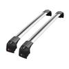 apline Compatible with Ford Edge (CD539) 2015-2024 ACE-2 Type Car Roof Rack Cross Bar Grey Aluminium Bars view 1