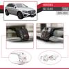 apline Compatible with Mercedes GLC Class (X253) 2015-2022 (No-Sunroof) ACE-2 Type Car Roof Rack Cross Bar Black Aluminium Bars view 4