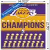 Trends International NBA Los Angeles Lakers - Champions 23 Wall Poster, 14.72" x 22.37", Premium Poster & Push Pin Bundle view 3