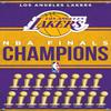 Trends International NBA Los Angeles Lakers - Champions 23 Wall Poster, 14.72" x 22.37", Premium Poster & Push Pin Bundle view 4