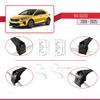apline Compatible with Kia XCeed (CD) 2019-2025 ACE-2 Car Roof Rack Cross Bar Black Aluminium 2 Bars view 4