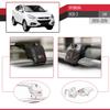 apline Compatible with Hyundai ix35 2 (LM) 2010-2015 ACE-2 Model Car Roof Rack Cross Bar Gray Aluminium 2 Bars view 4