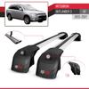 Compatible with Mitsubishi Outlander 3 (GF) 2013-2021 ACE-2 Type Car Roof Rack Cross Bar Grey Aluminium Bars view 3