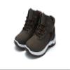 CHERRY POPO Boys Outdoor Hiking Boots Kids Slip Resistant Climbing Hiker Children Casual Sneakers Size 11-6 Dark Brown view 4