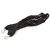 Boat Clasp Hook Strap | 14 Feet 1 Inch Black Woven Nylon view 1
