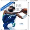 Trends International NBA Dallas Mavericks - Kyrie Irving Feature Series 23 Wall Poster, 22.37" x 34.00", Premium Poster & Push Pin Bundle view 3