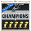 Trends International NBA San Antonio Spurs - Champions 23 Wall Poster, 22.37" x 34.00", Premium Print and Beechwood Hanger Bundle view 3