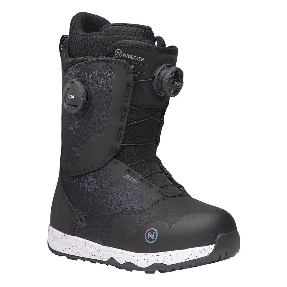 Nidecker Rift W Boa Women's Snowboard Boots, Black, 8.5