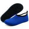 ANLUKE Water Shoes Barefoot Aqua Yoga Socks Quick-Dry Beach Swim Surf Shoes for Women Men Blue 42/43 view 1