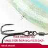 Berkley PowerBait CullShad Fishing Bait, HD Rainbow Trout, 8 in, Soft Swimbait, Equipped with Fusion19TM Hook, Smart Weighting System view 2