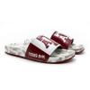 Hype NCAA Team Graphic and Color Unisex Quick Dry Slydr Sandal, Texas A&M Aggies, 9 Women/ 7 Men view 2