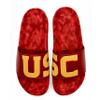 Hype NCAA Team Graphic and Color Unisex Quick Dry Slydr Sandal, USC Trojans, 9 Women/ 7 Men view 1
