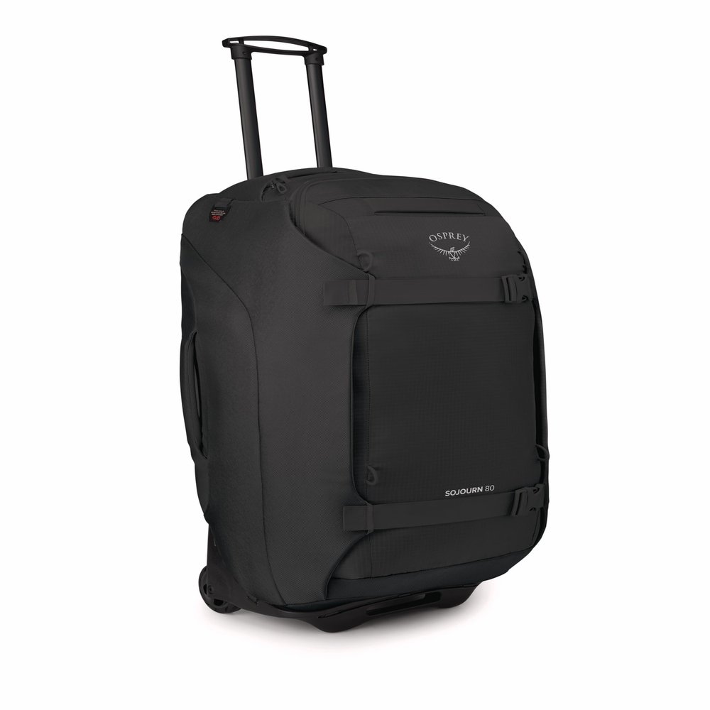 Osprey Sojourn 28"/80L Wheeled Travel Backpack with Harness, Black
