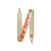 Packed Party Strap For Clear Cooper Crossbody Bag; Spirit Squad Confetti Strap For Women and Girls Fashion Purse, Handbag; Trendy for Ladies at School, Work, Travel, and the Stadium (Orange Burst) view 1