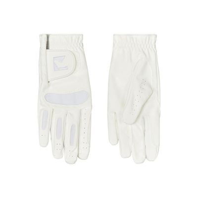 Dover Saddlery Ready to Ride Show Gloves - White - 8