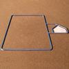 Advanced Batter's Box Template (Youth Baseball 3' x 6') view 2