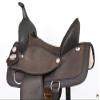HILASON 15 in Horse Barrel Trail Pleasure Endurance Synthetic Saddle Brown view 4
