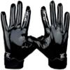 Battle Sports Skullface Wide Receiver Football Gloves, Ultra-Tack Sticky & Grip Gloves, No Slip - Adult Medium view 3