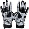 Battle Sports Skullface Wide Receiver Football Gloves, Ultra-Tack Sticky & Grip Gloves, No Slip - Adult X-Large view 2