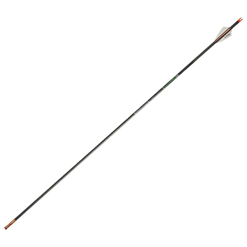 Victory Archery RIP SS 0.204" Small Diameter Hunting Arrow (Spine: 350, 6 Pack Fletched, Straightness 0.003 - Gamer - Green)