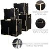 Fitvids 16" x 14" x 12" Non-Slip Wooden Plyo Box Jump Exercise Platform, Plyometric Workout Equipment for Home Gym, Training Step Box, Black view 3